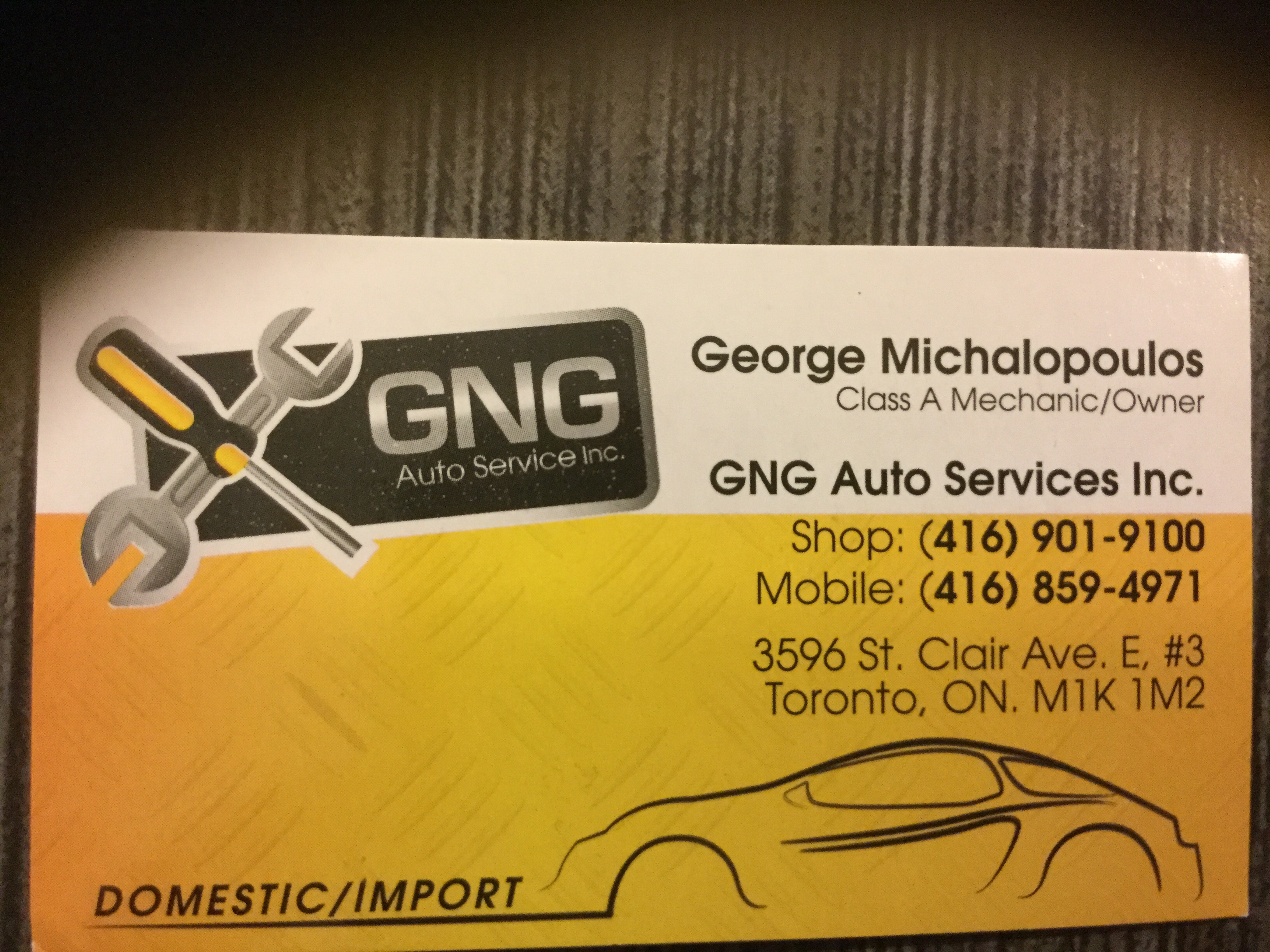 GNG AUTO SERVICES